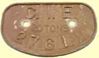 click for 2K .jpg image of CIE wagon plate