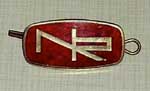 click for 3K .jpg image of NIR cap badge
