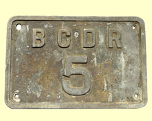 click for 11K .jpg image of BCDR loco no.