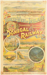 click for 21K .jpg image of Donegal poster