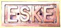 click for 11K .jpg image of Eske nameplate