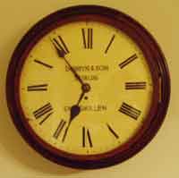 click for 4K .jpg image of GNRI Enniskillen clock