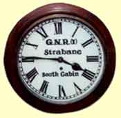 click for 4K .jpg image of GNRI Strabane clock
