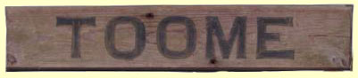 click for 8K .jpg image of GNR wooden sign
