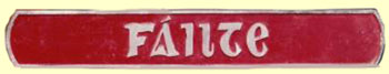 click for 6K .jpg image of CIE Failte carriage board.