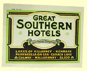 click for 11.2K .jpg image of GSH luggage label