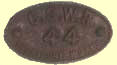 click for 2K .jpg image of GSWR carriage plate