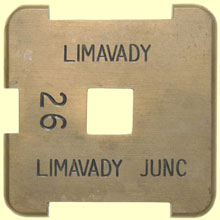 click for 10K .jpg image of Limvady single line tablet